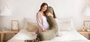 bbhugme | Award-Winning Pregnancy Pillow in Seashell Beige