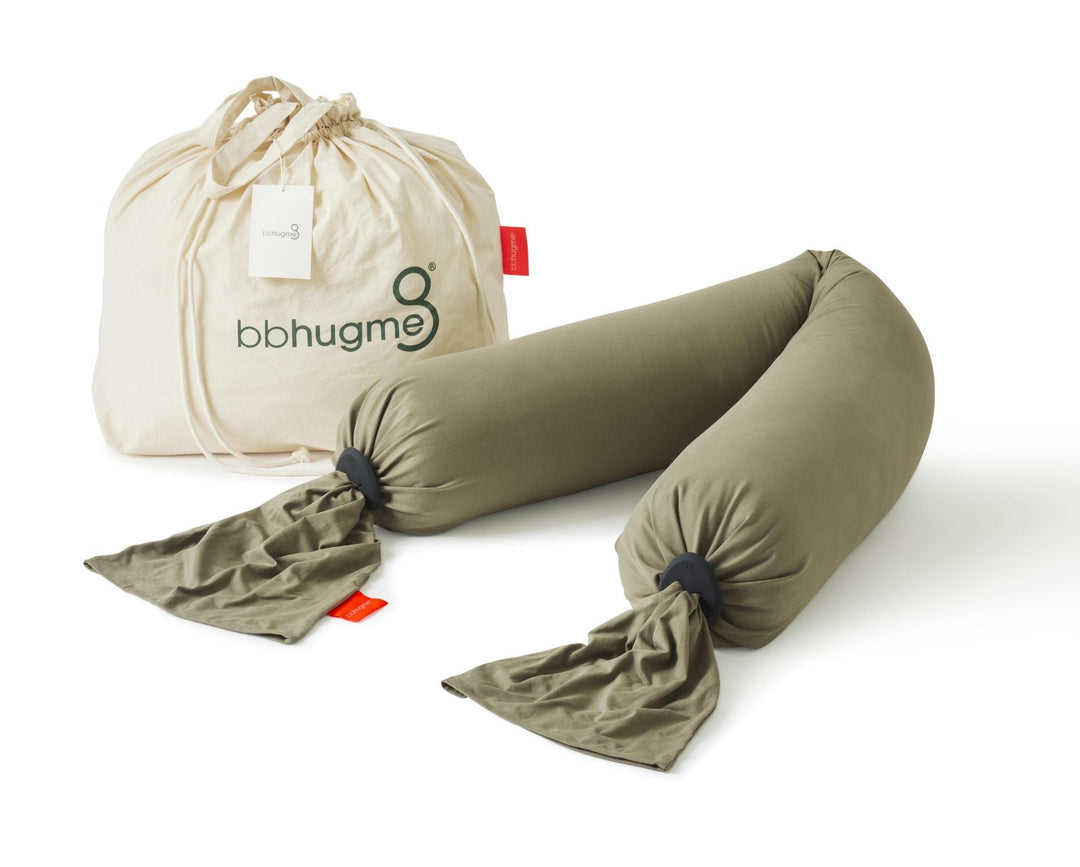 bbhugme Pregnancy Pillow Dusty Olive Travel Bag