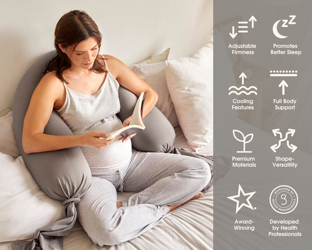 bbhugme Pregnancy Pillow Features Stone