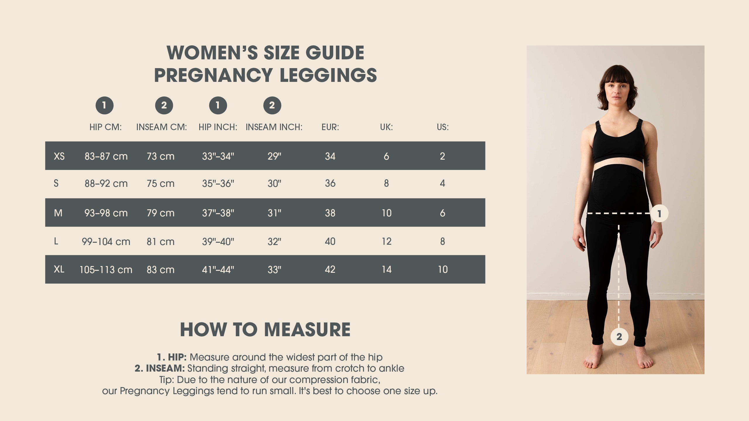 Pregnancy Leggings – bbhugme® Norge